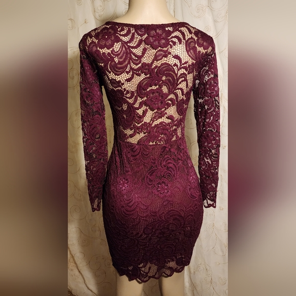 Ambiance lace mini dress sz M nwot - Picture 2 of 4